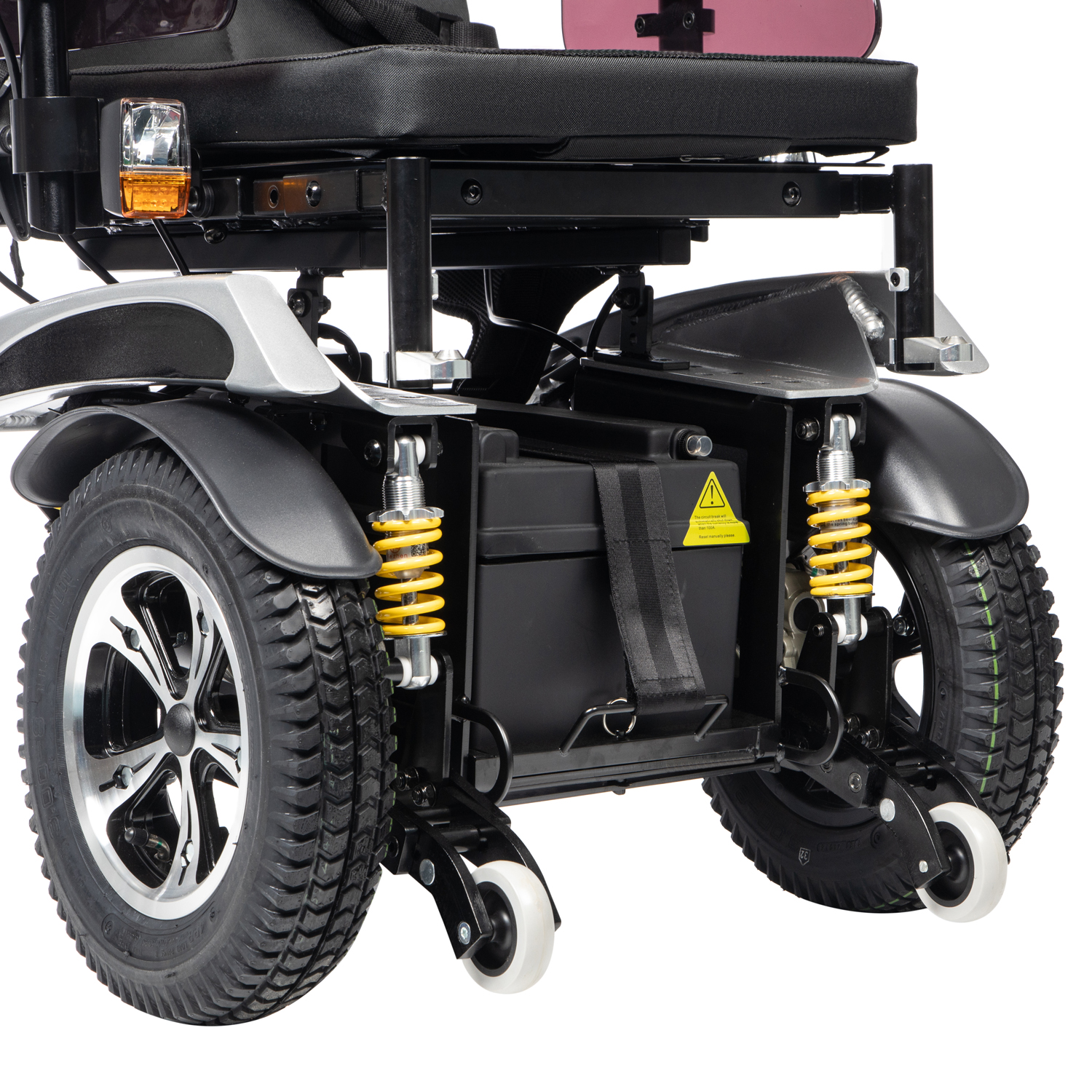 Кресло-коляска инвалидная ORTONICA Pulse 330 с электроприводом, до 150кг - 15